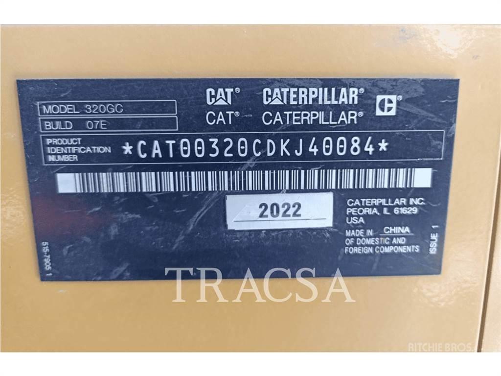 CAT 320GC Roomikekskavaatorid