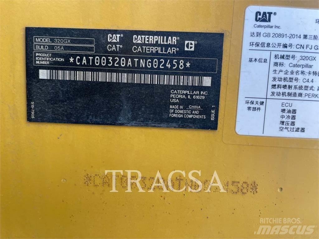 CAT 320GX Roomikekskavaatorid