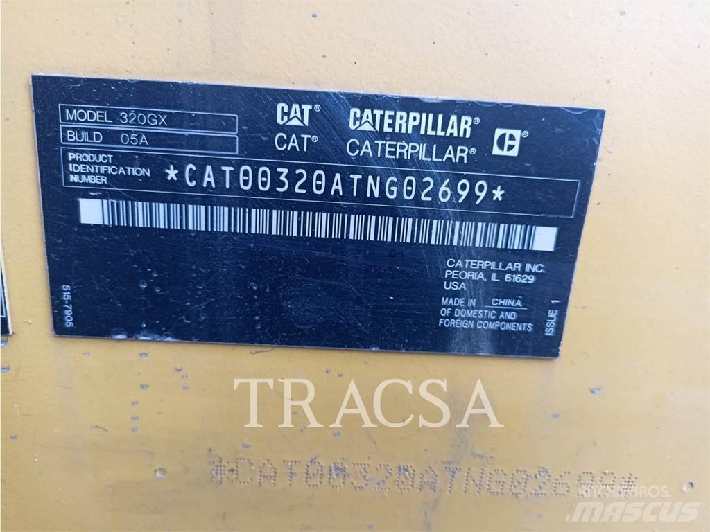 CAT 320GX Roomikekskavaatorid