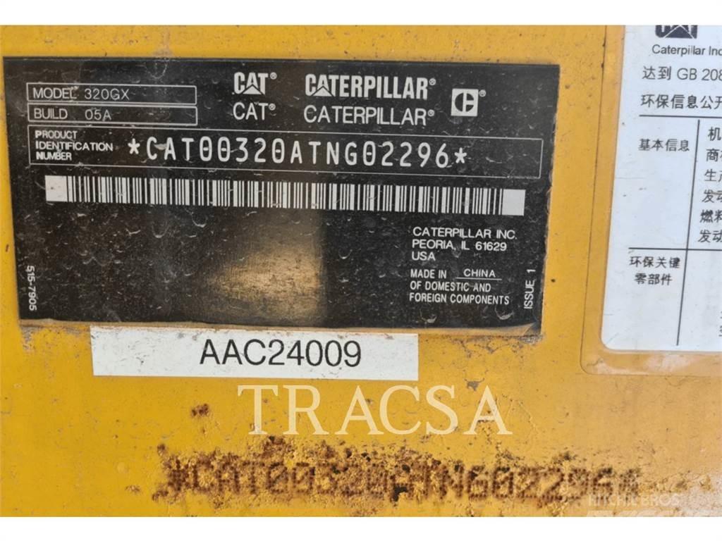 CAT 320GX Roomikekskavaatorid