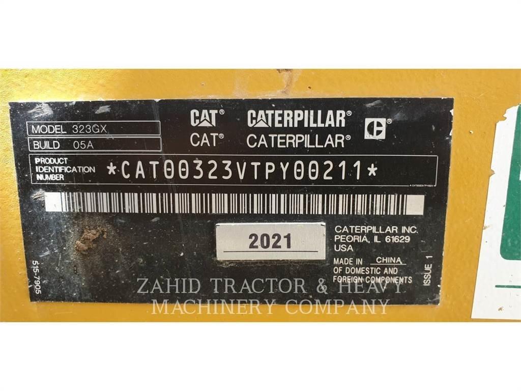 CAT 323-05GX Roomikekskavaatorid