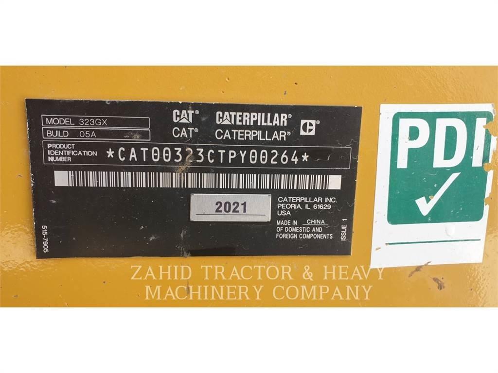 CAT 323-05GX Roomikekskavaatorid