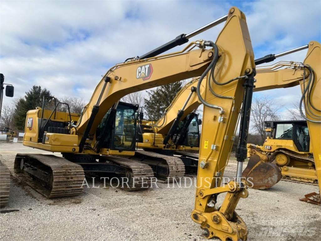 CAT 323-07 Roomikekskavaatorid