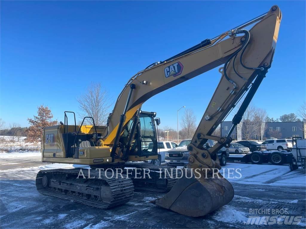 CAT 323-07 Roomikekskavaatorid
