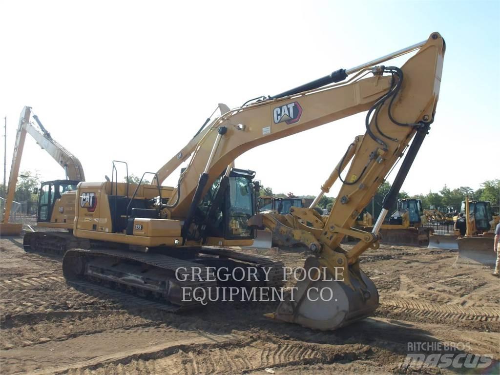 CAT 323-07 Roomikekskavaatorid