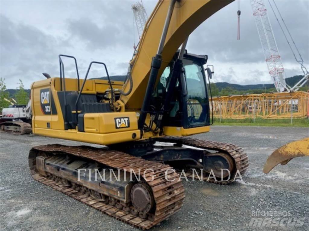 CAT 323-07 Roomikekskavaatorid