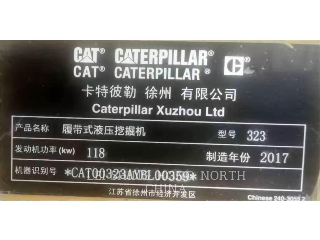 CAT 323-07 Roomikekskavaatorid