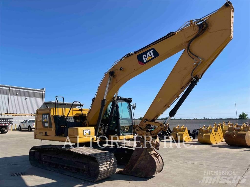 CAT 323-07 Roomikekskavaatorid