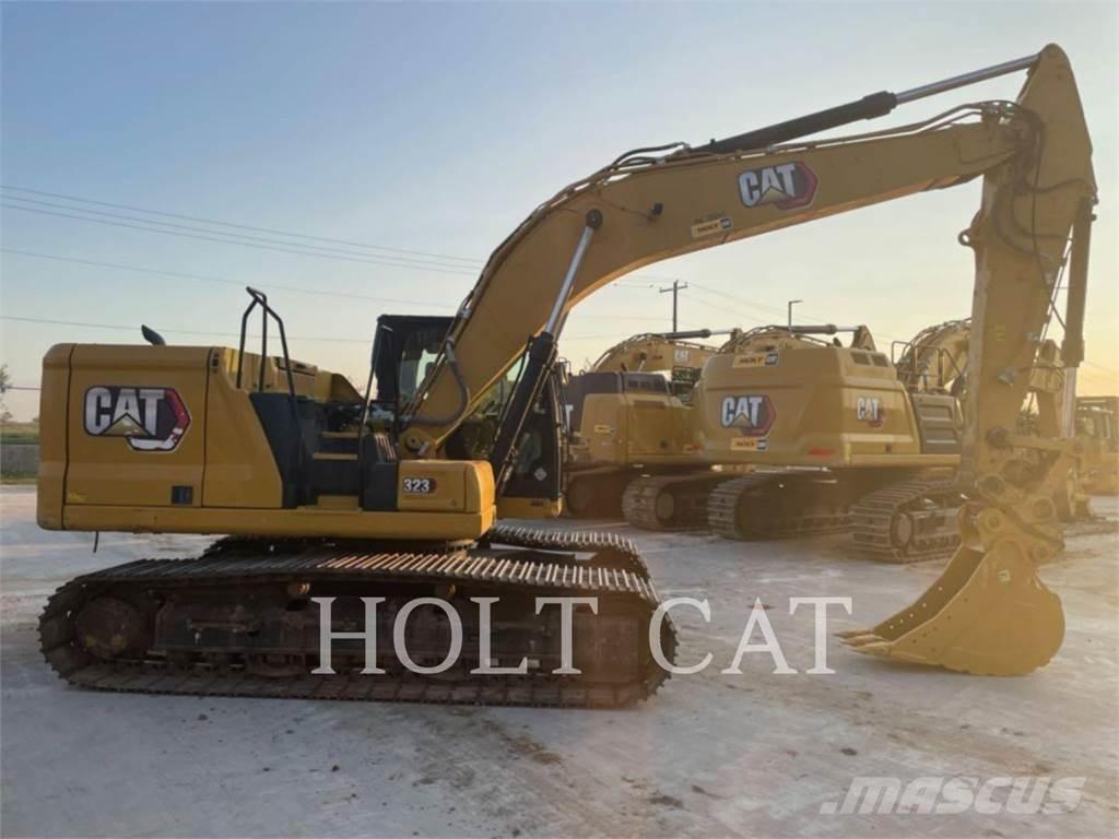 CAT 323 TC Roomikekskavaatorid