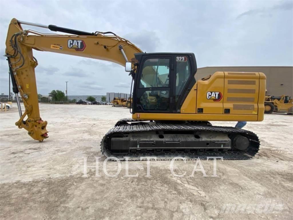 CAT 323 TC Roomikekskavaatorid