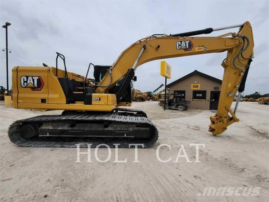 CAT 323 TC Roomikekskavaatorid