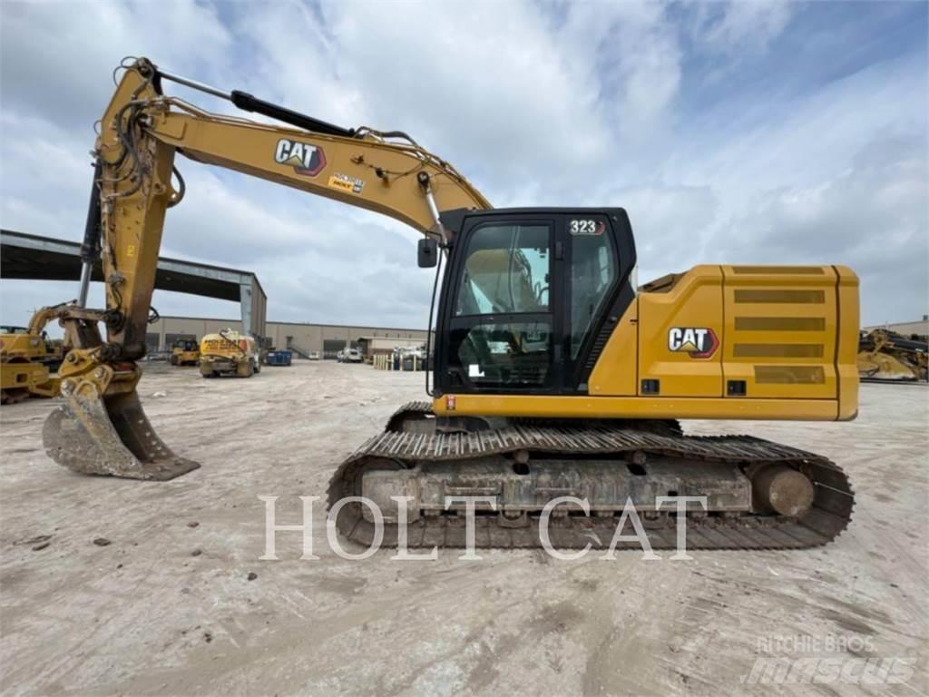 CAT 323 TC Roomikekskavaatorid