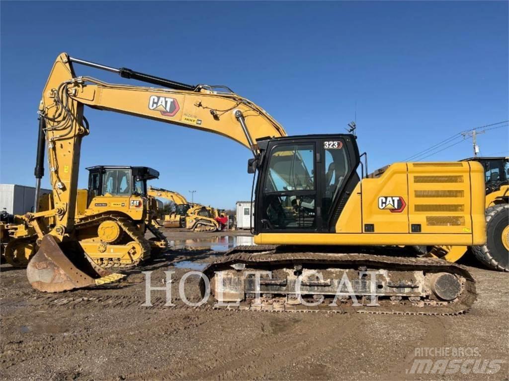 CAT 323 TC Roomikekskavaatorid