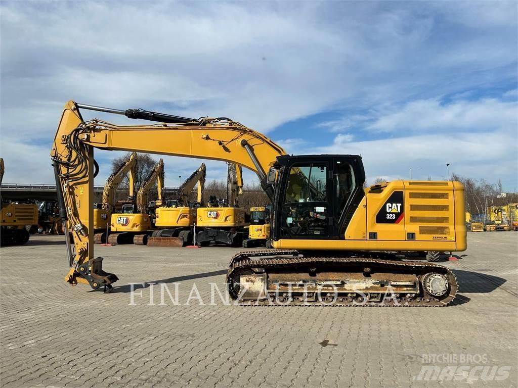 CAT 323E Roomikekskavaatorid