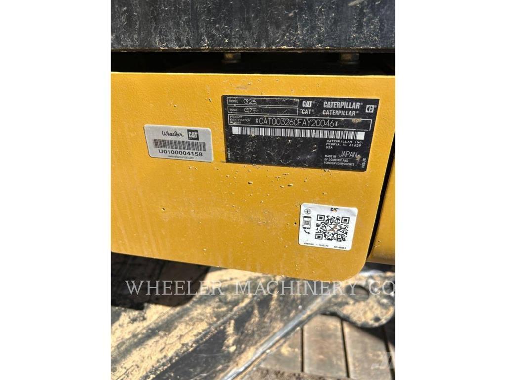 CAT 326 CF Roomikekskavaatorid