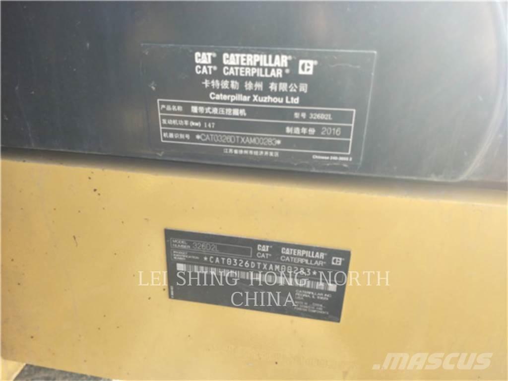 CAT 326D2L Roomikekskavaatorid