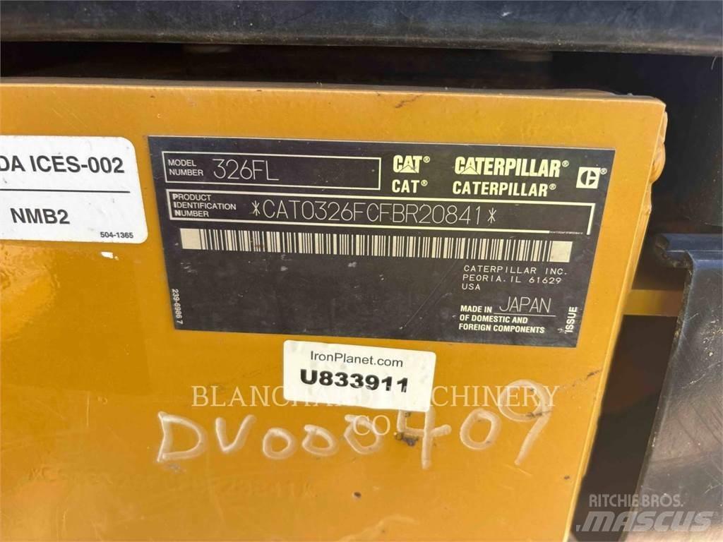 CAT 326FL Roomikekskavaatorid