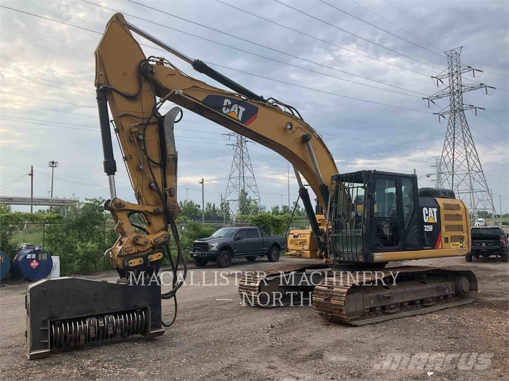 CAT 326FL PTQ Roomikekskavaatorid