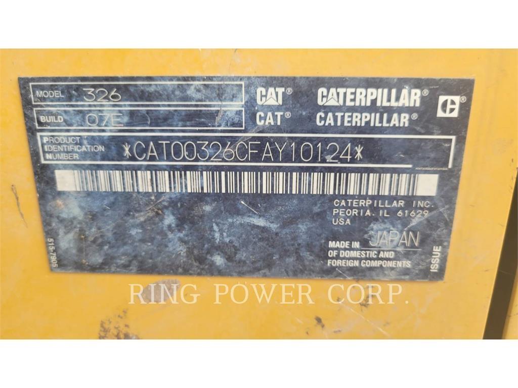 CAT 326LONG Roomikekskavaatorid