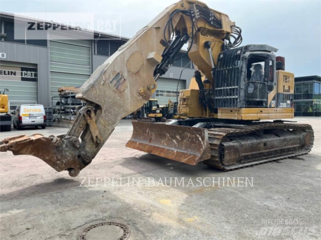 CAT 328DTUNNEL Roomikekskavaatorid