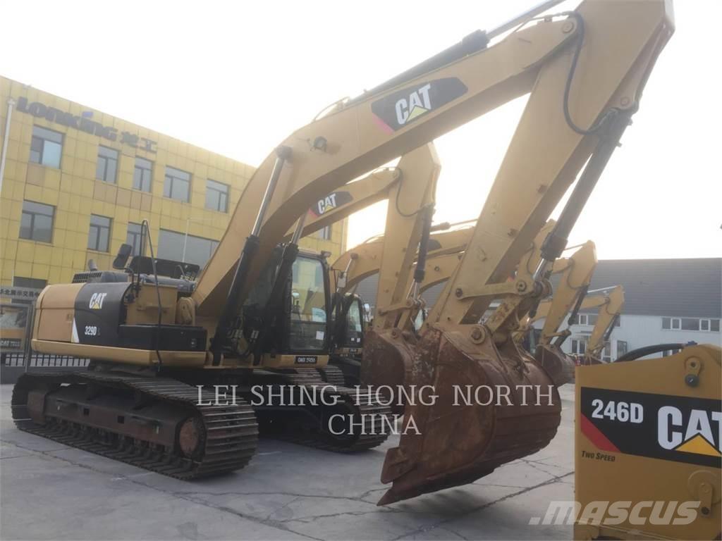 CAT 329DL Roomikekskavaatorid
