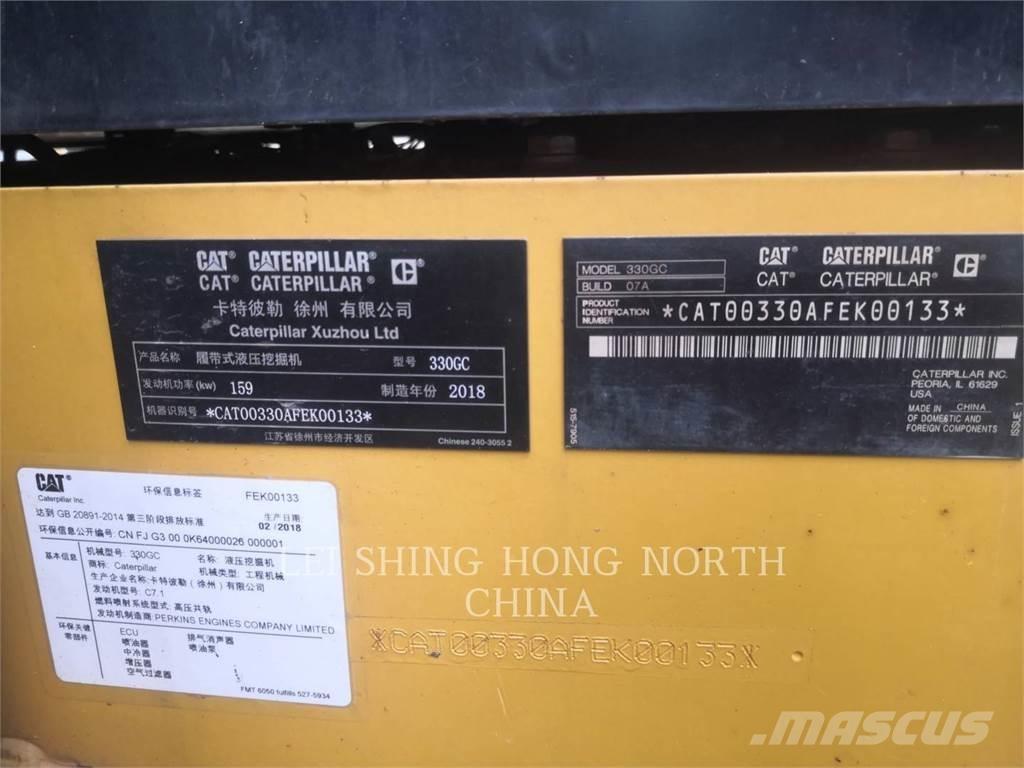 CAT 330-07GC Roomikekskavaatorid