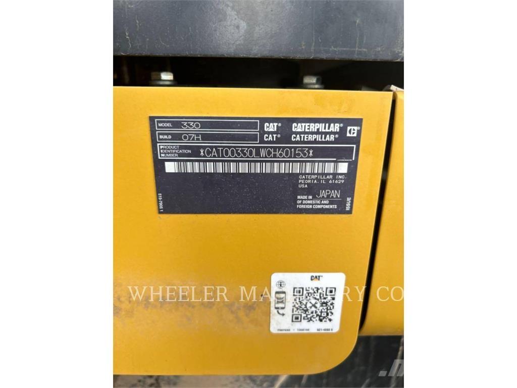 CAT 330 CF Roomikekskavaatorid