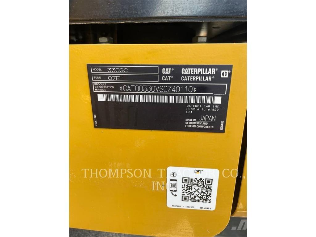 CAT 330-GC Roomikekskavaatorid