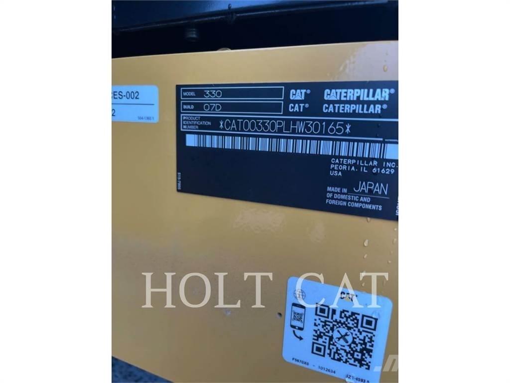 CAT 330 TC Roomikekskavaatorid