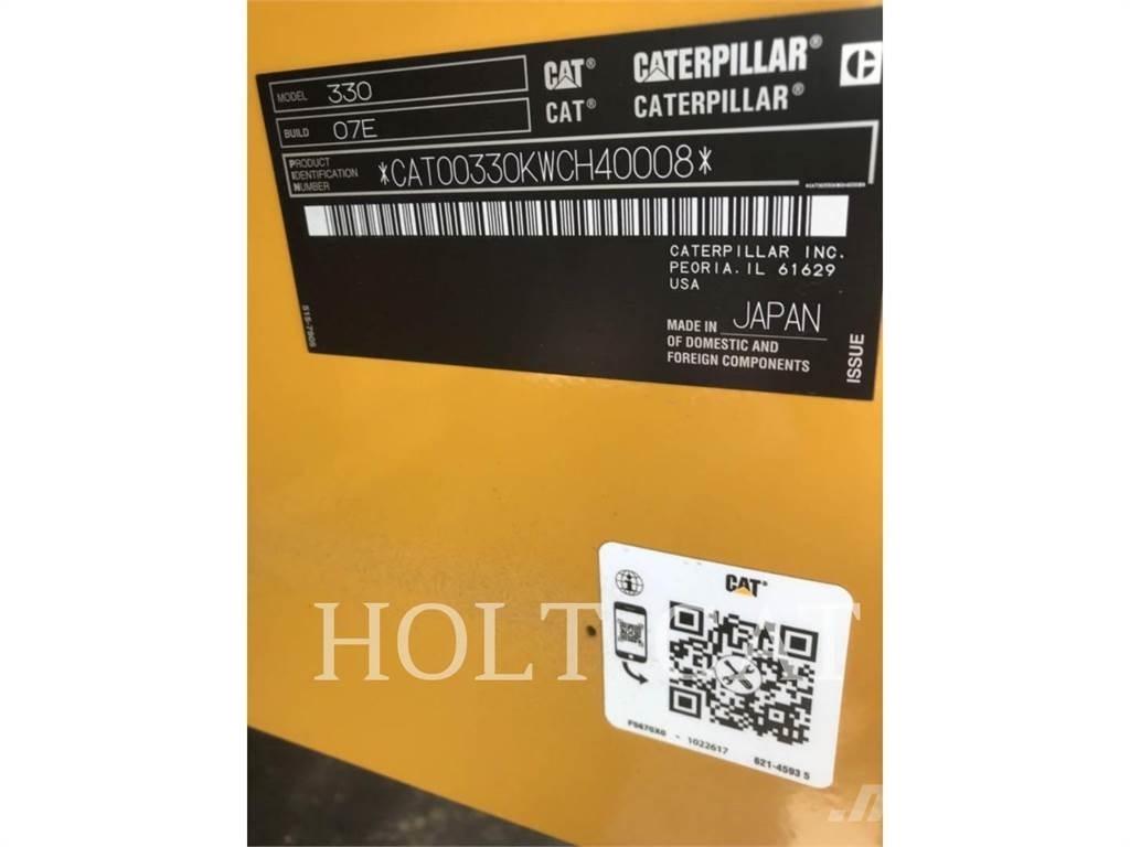 CAT 330 TC Roomikekskavaatorid