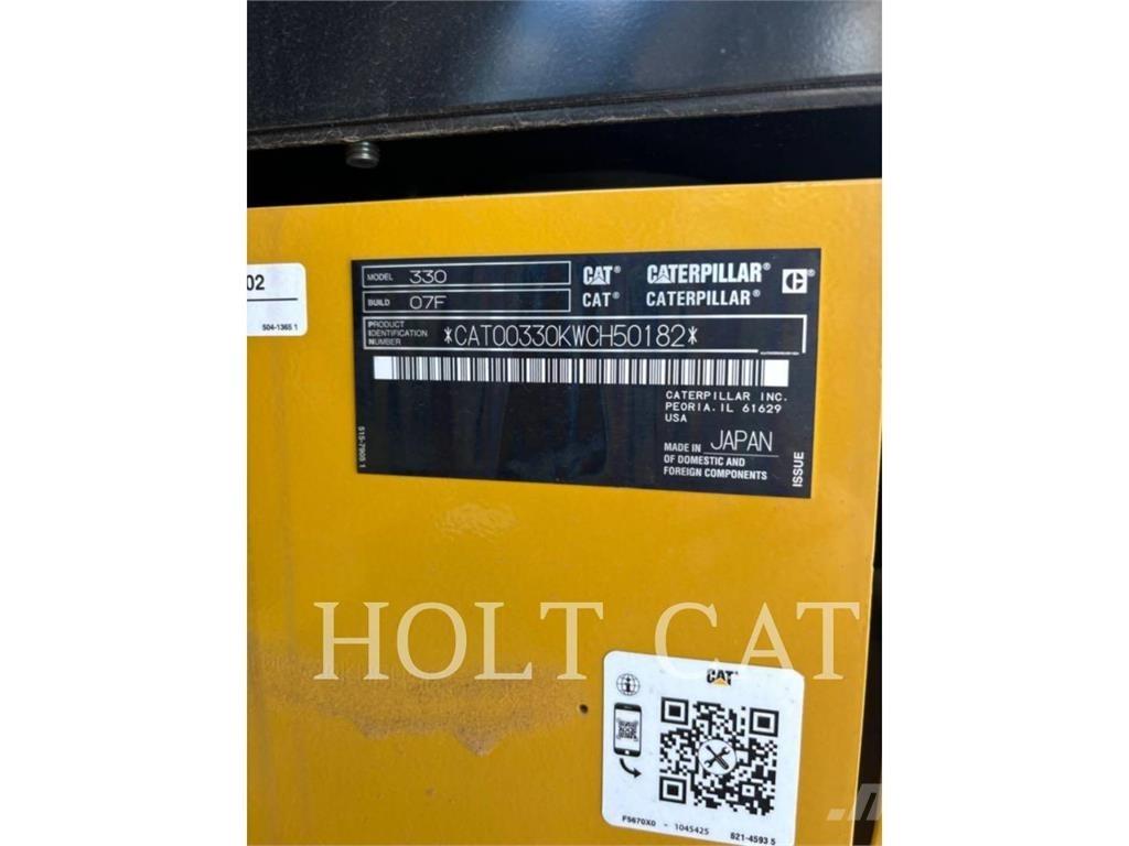 CAT 330 TC Roomikekskavaatorid