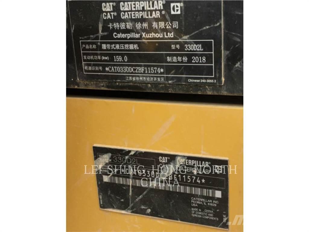 CAT 330D2L Roomikekskavaatorid