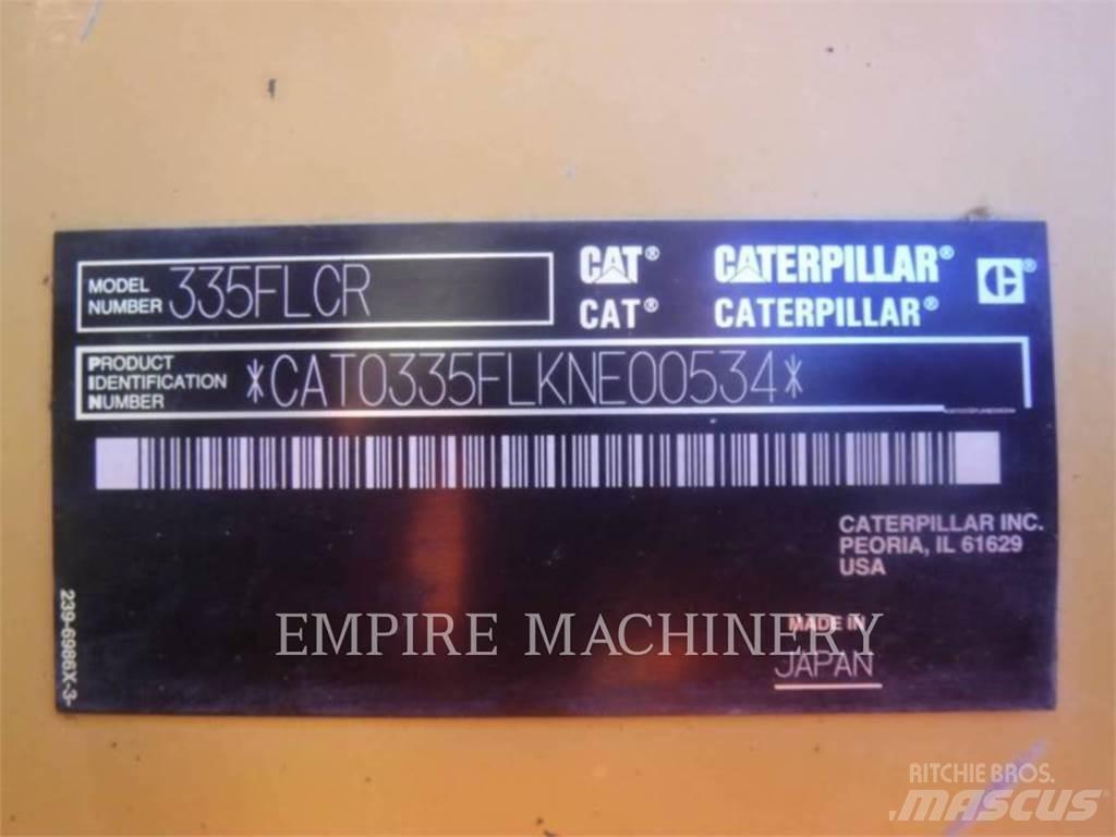 CAT 335FL CR Roomikekskavaatorid