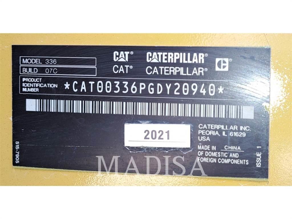 CAT 336 Roomikekskavaatorid