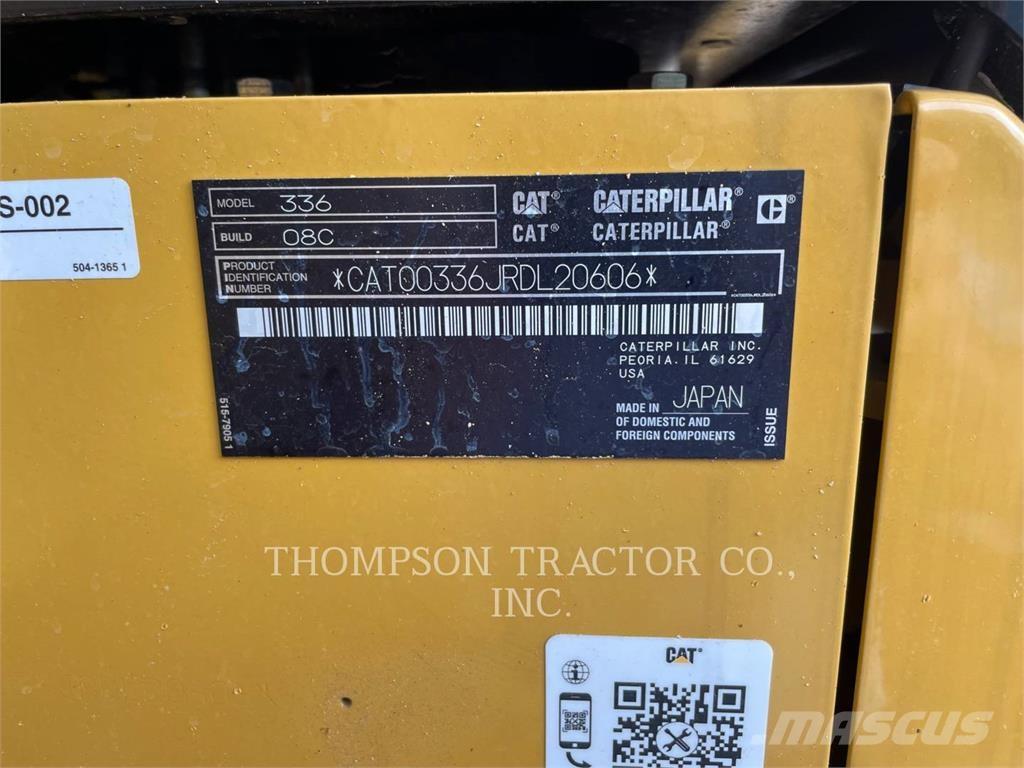 CAT 336 Roomikekskavaatorid