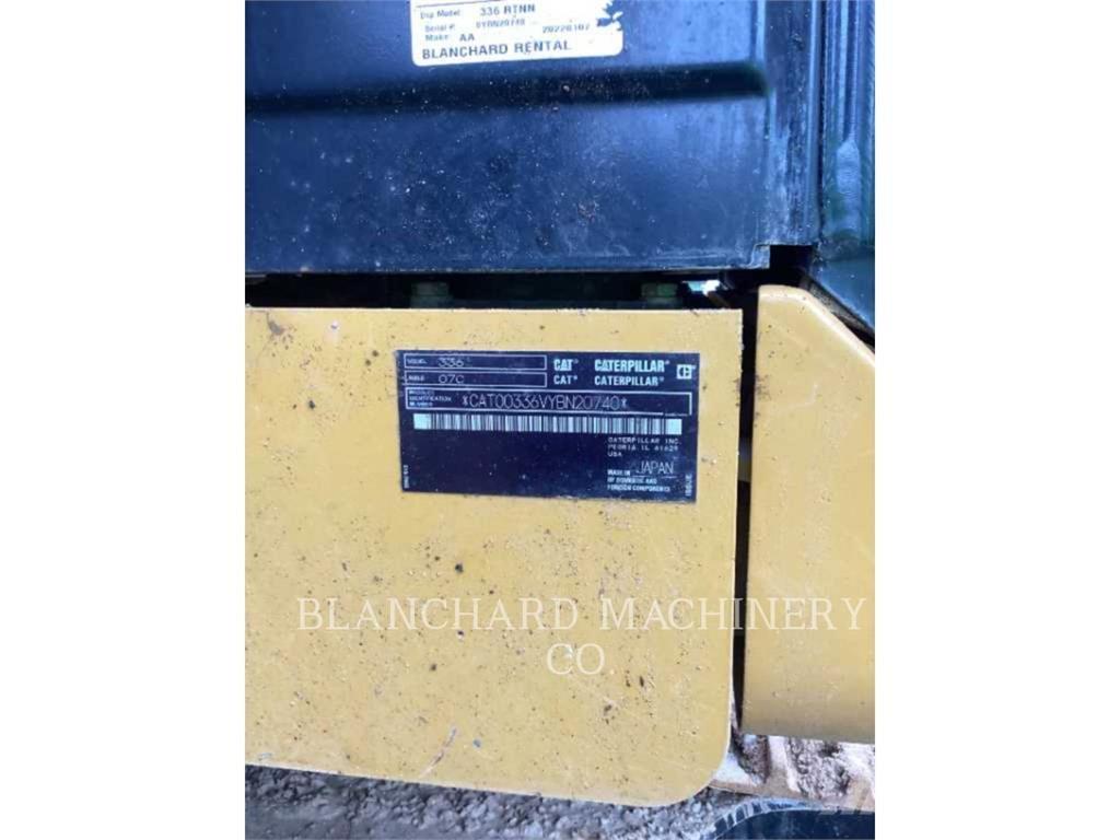 CAT 336 Roomikekskavaatorid