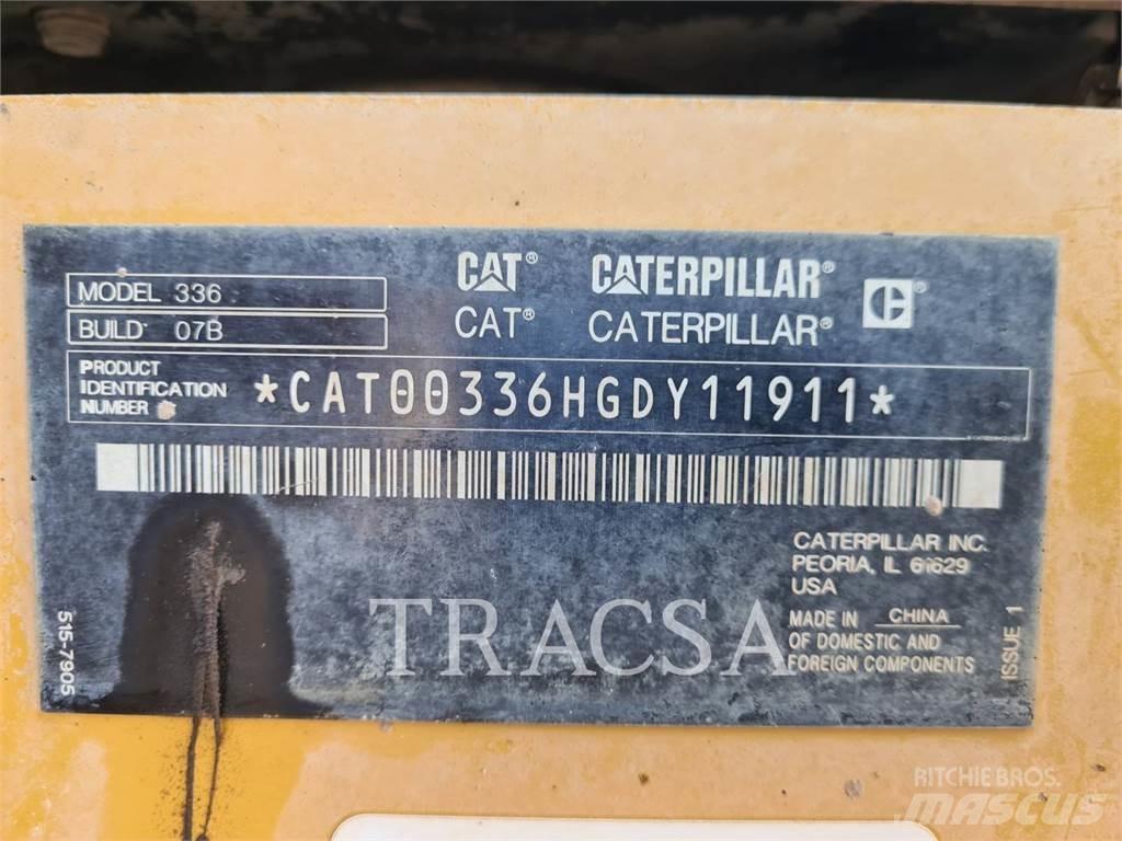 CAT 336 Roomikekskavaatorid