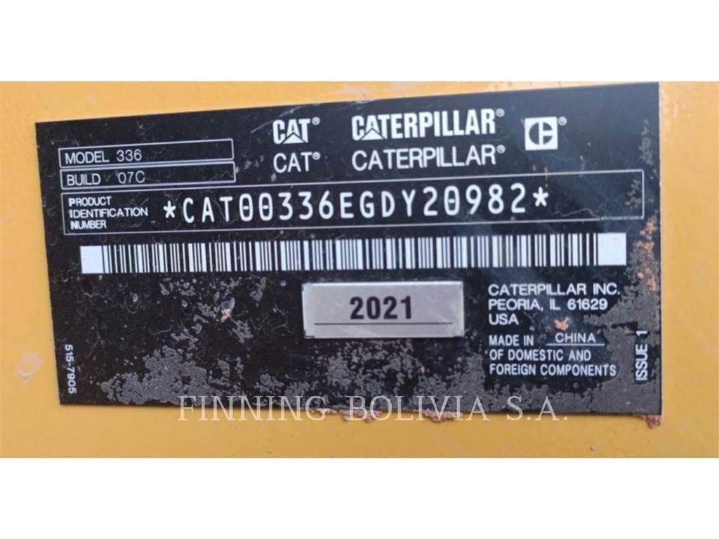 CAT 336-07 Roomikekskavaatorid