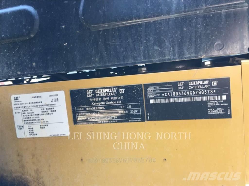 CAT 336-07 Roomikekskavaatorid