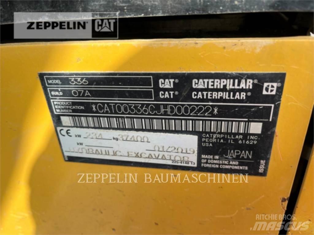 CAT 336-07A Roomikekskavaatorid