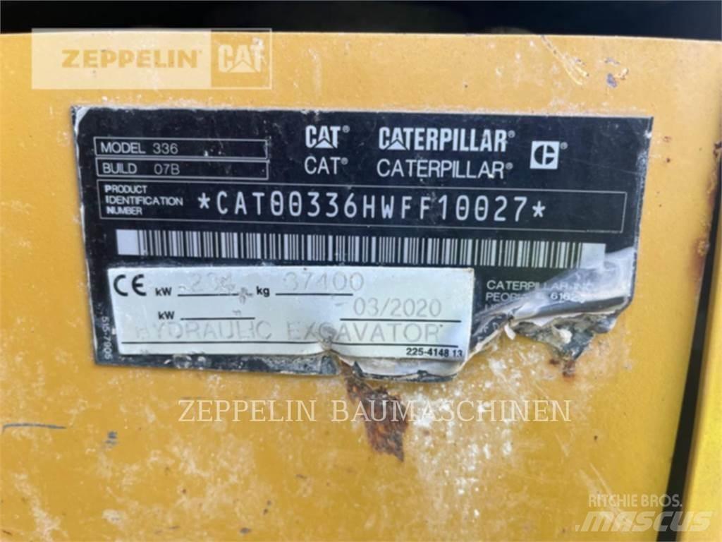 CAT 336-07B Roomikekskavaatorid
