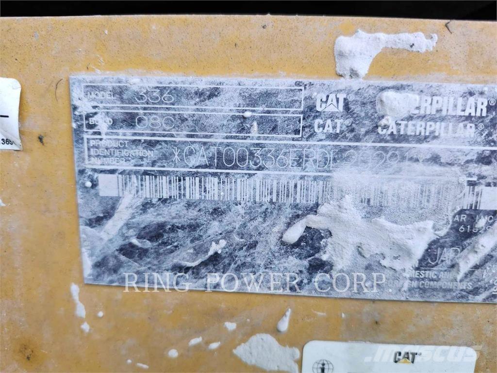 CAT 336-08 Roomikekskavaatorid