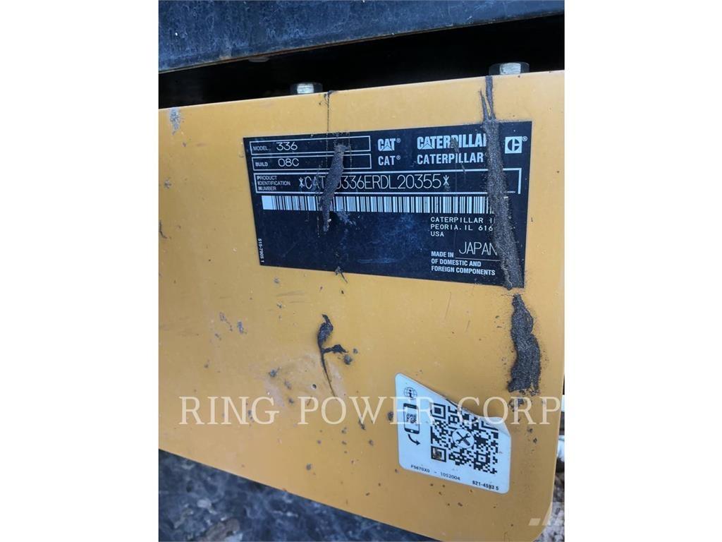 CAT 336-08 Roomikekskavaatorid