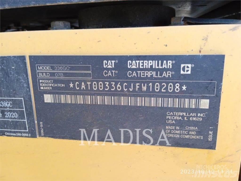 CAT 336 GC Roomikekskavaatorid