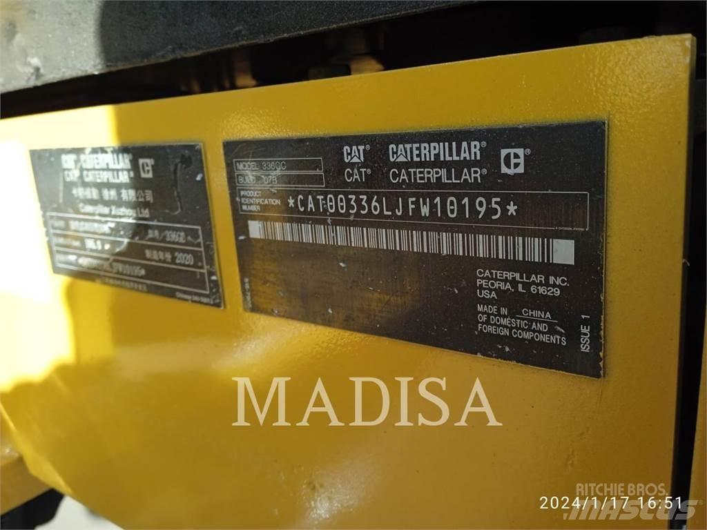CAT 336 GC Roomikekskavaatorid