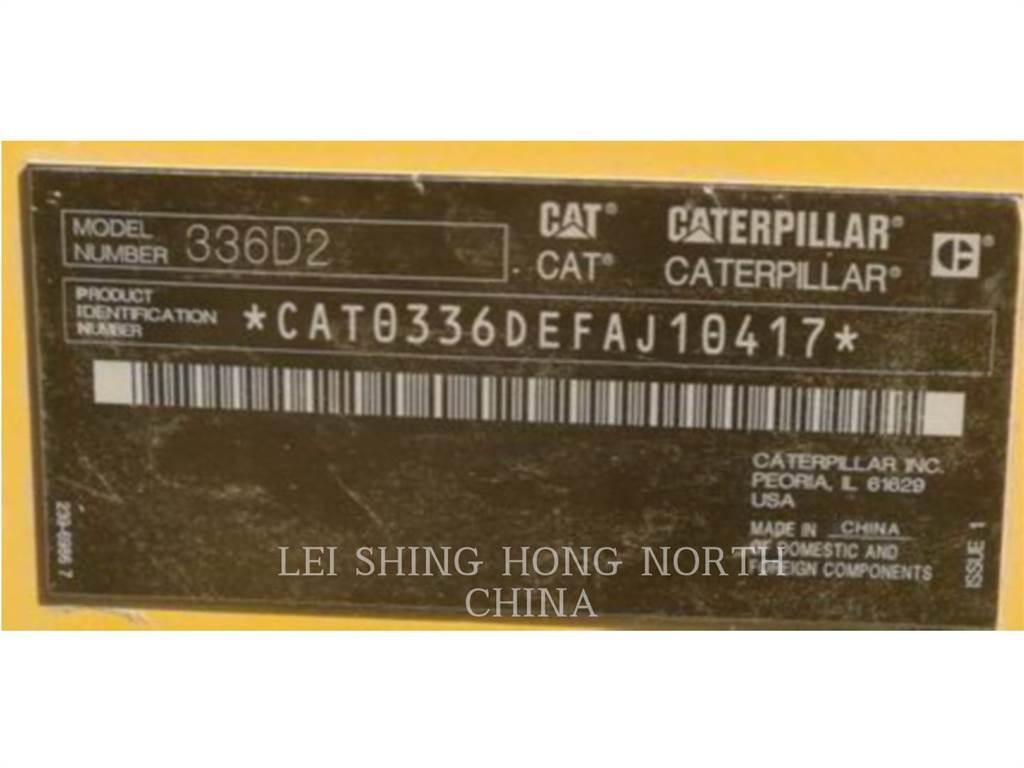 CAT 336D2 Roomikekskavaatorid