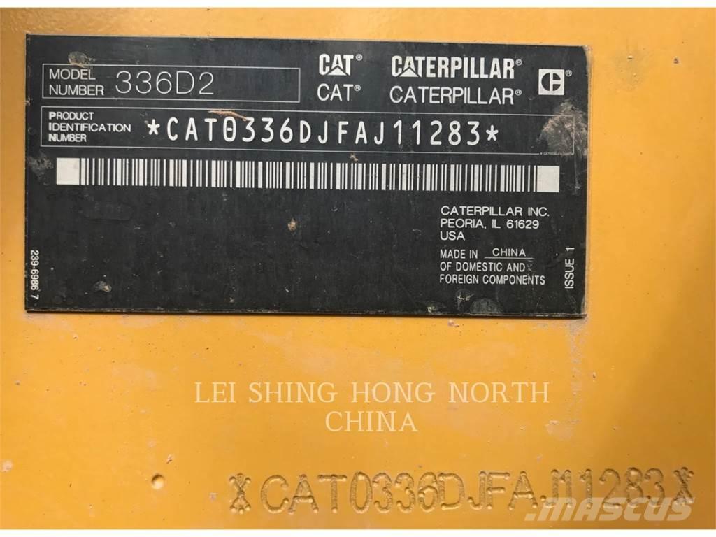 CAT 336D2 Roomikekskavaatorid