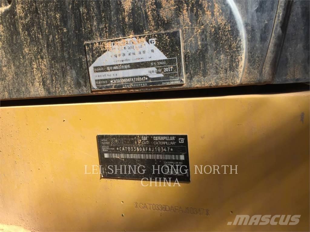 CAT 336D2 Roomikekskavaatorid