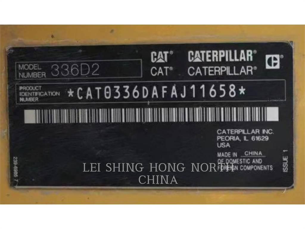 CAT 336D2 Roomikekskavaatorid