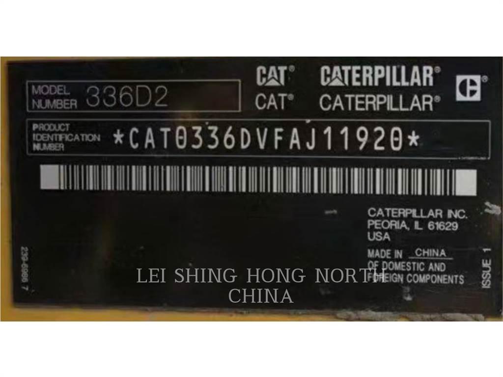 CAT 336D2 Roomikekskavaatorid